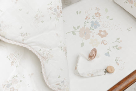 Floral Paci Clip