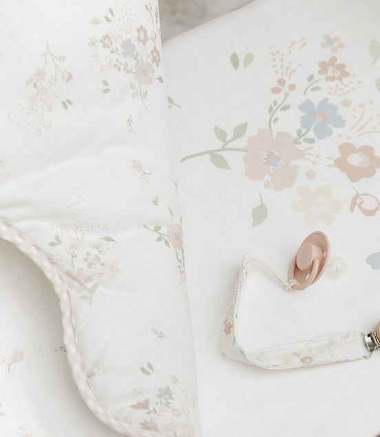 Floral Paci Clip