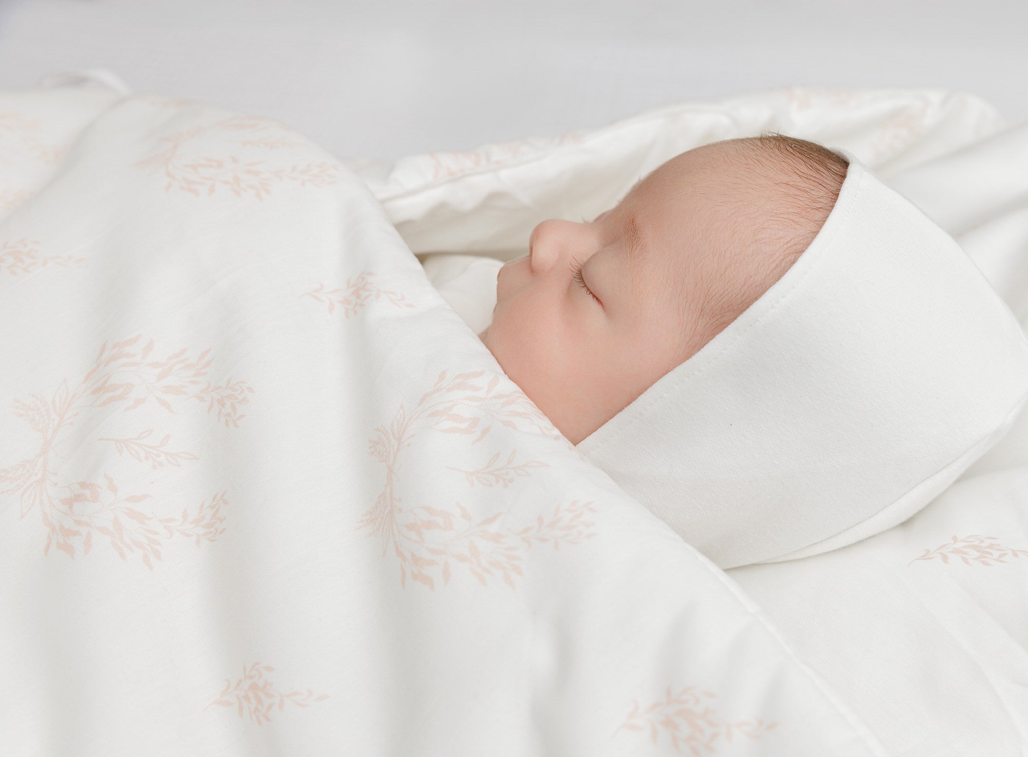 Botanical Pink Baby Wrap + Playmat