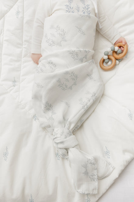 Botanical Swaddle - 2 pack - Blue
