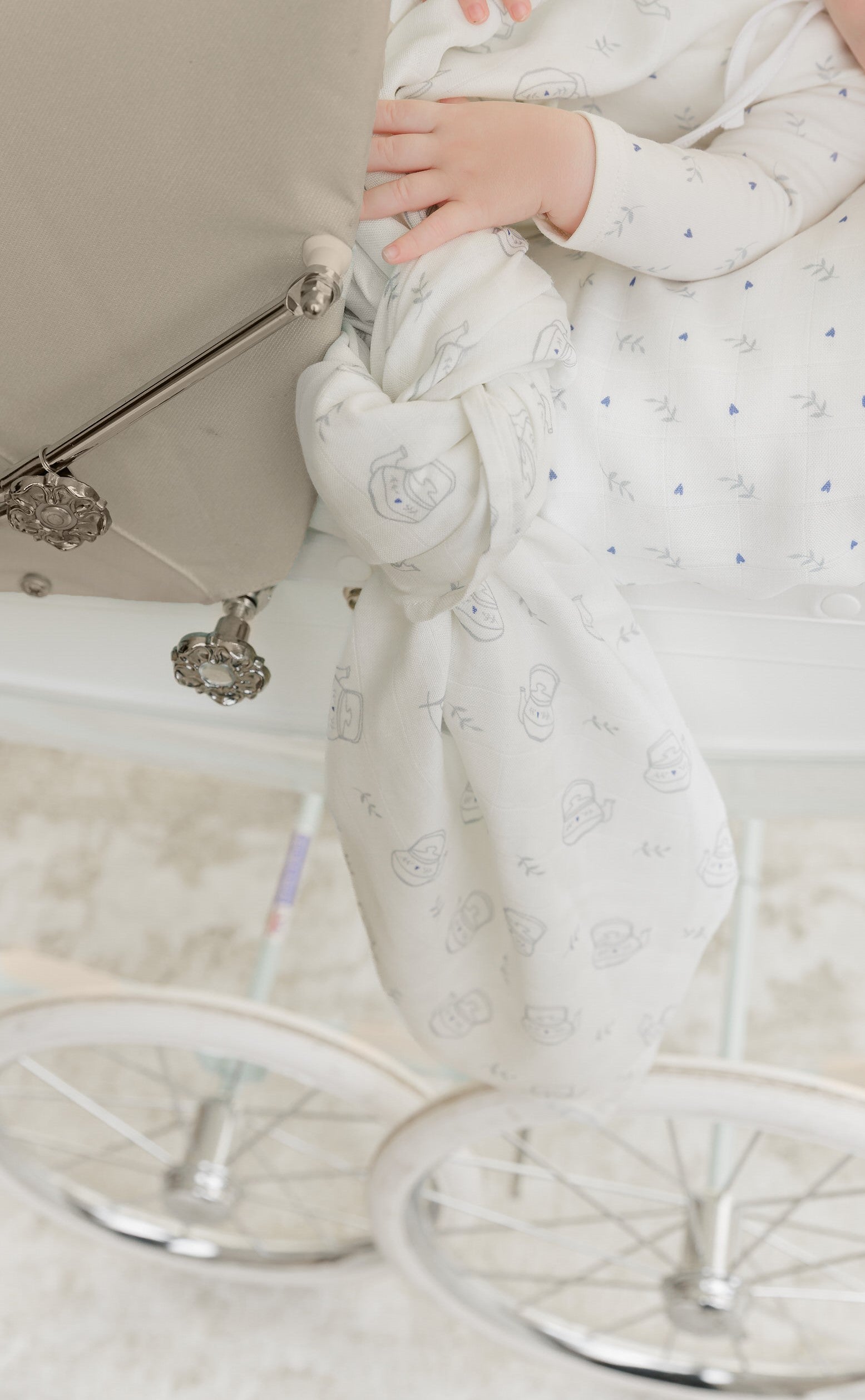 Teakettle Swaddle - 2 pack - Blue