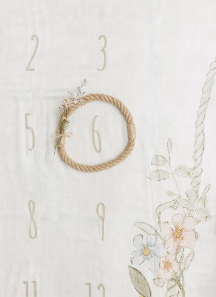 Milestone Baby Blanket