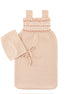 Smocked Cocoon + Bonnet - Peachrose