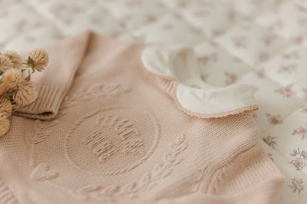 Sleeveless Bodysuit with Crochet Trim - Rose