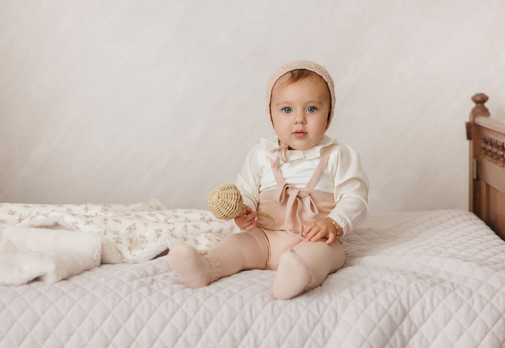 Blouse Sleeve Bodysuit - Cream