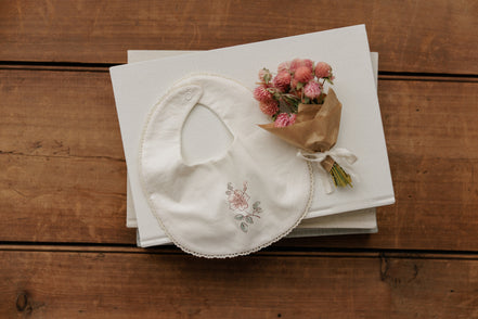 Blossom Bib - Rose