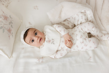 Blossom Bib - Rose