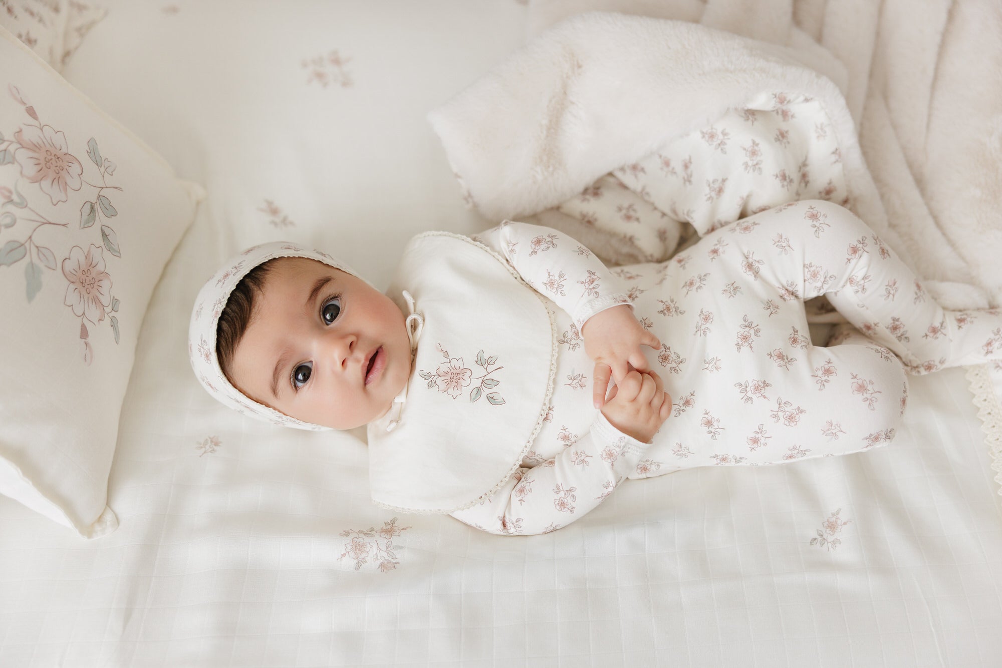 Blossom Bib - Rose
