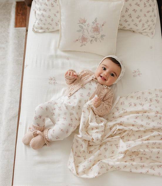 Blossom Swaddle - Rose