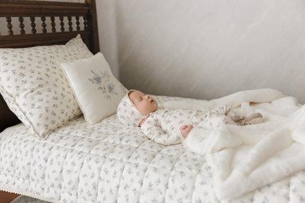 Blossom Fur Blanket - Powder