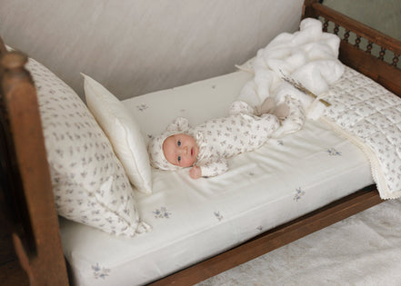 Blossom Fur Blanket - Powder