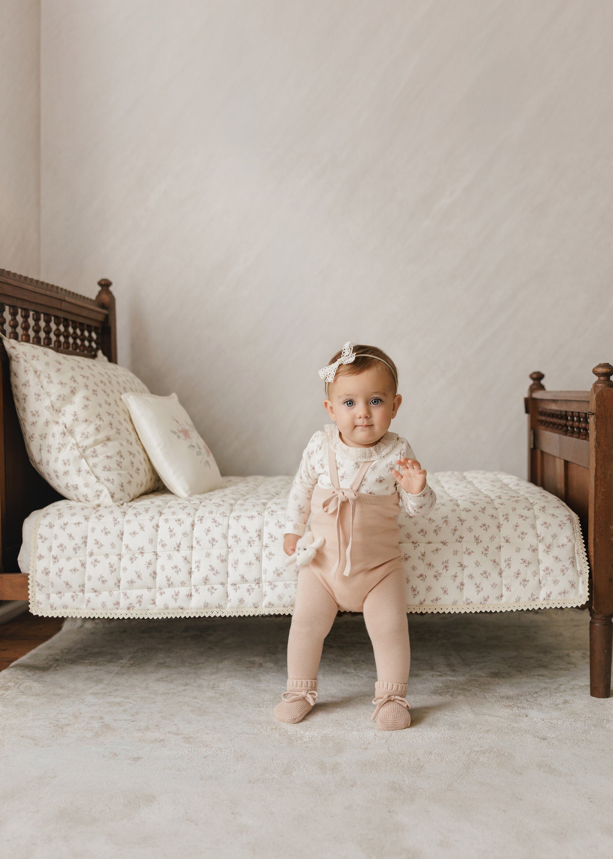 Blossom Standard Size Pillow - Rose