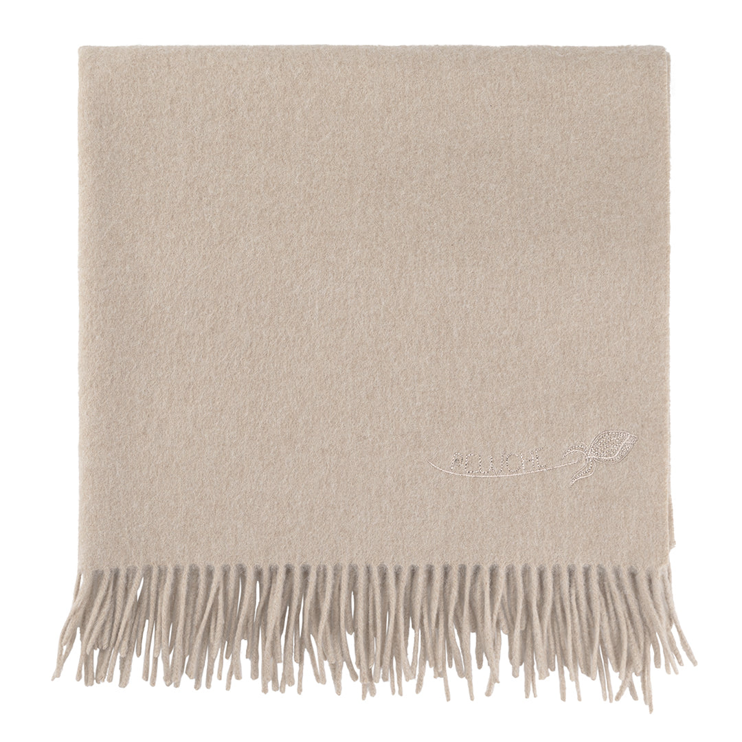 Lambswool Blanket - Taupe