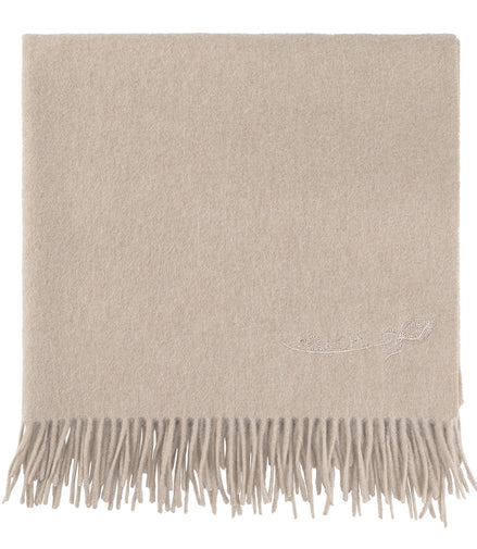 Lambswool Blanket - Taupe