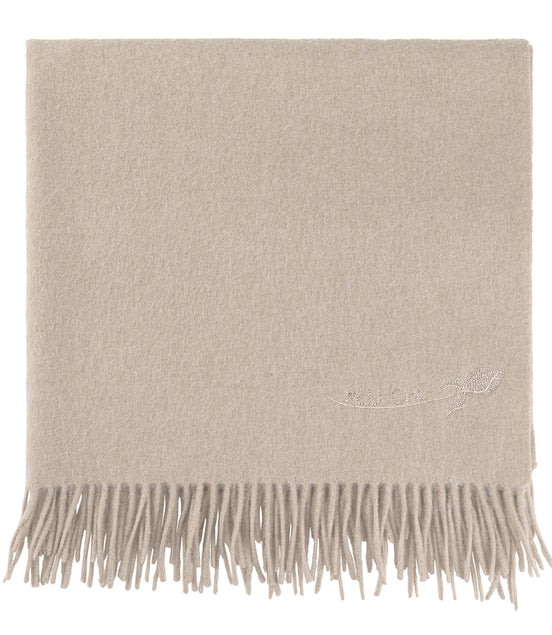 Lambswool Blanket - Taupe