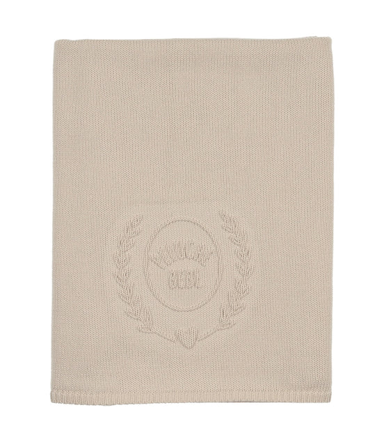 Peluche Embossed Knit Blanket - Stone