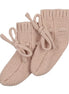 Knit Booties - Rose