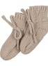 Knit Booties - Taupe