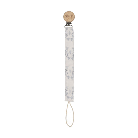 Botanical Paci Clip - Blue