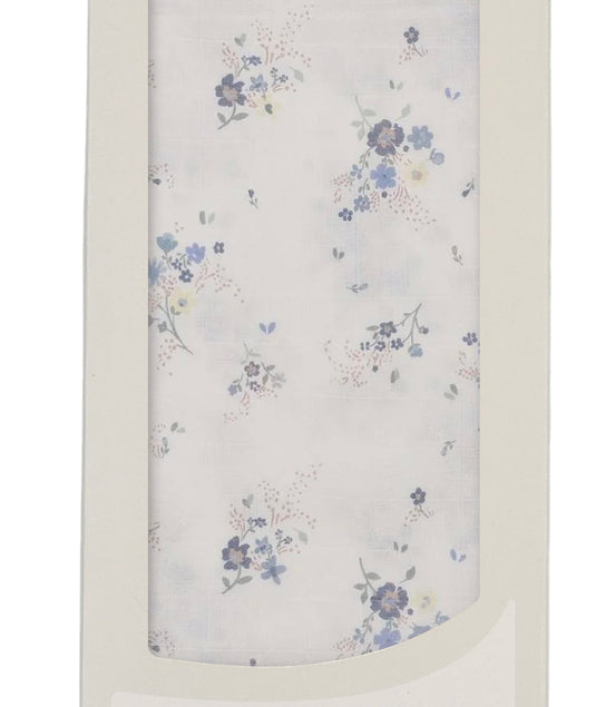 Floral Swaddle - 1 pack - Blue
