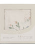 Floral Gingham Toddler Crib Sheet