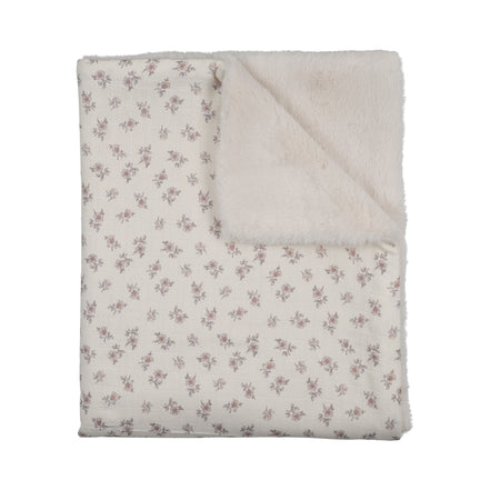 Blossom Fur Blanket - Rose