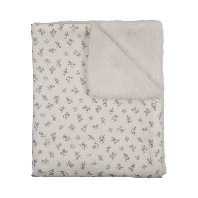 Blossom Fur Blanket - Rose