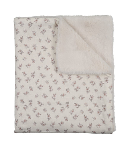 Blossom Fur Blanket - Rose