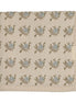 Floral Intarsia Knit Blanket - Powder