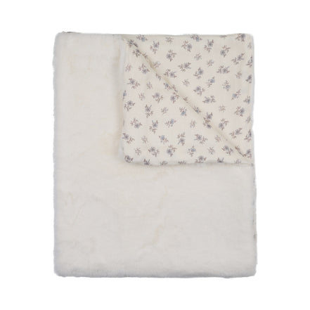 Blossom Fur Blanket - Powder