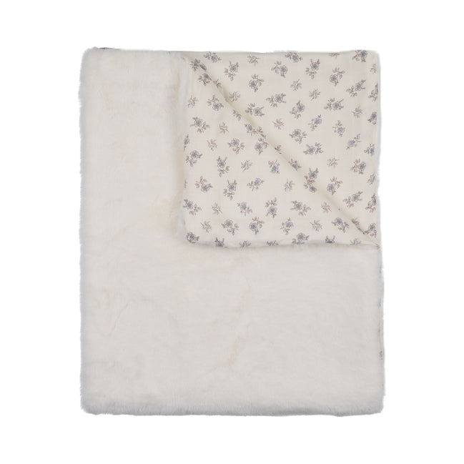 Blossom Fur Blanket - Powder