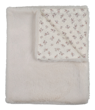 Blossom Fur Blanket - Rose
