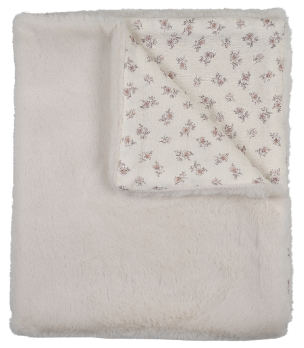Blossom Fur Blanket - Rose
