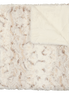 Lux Fur Blankets - Speckled Beige and Natural