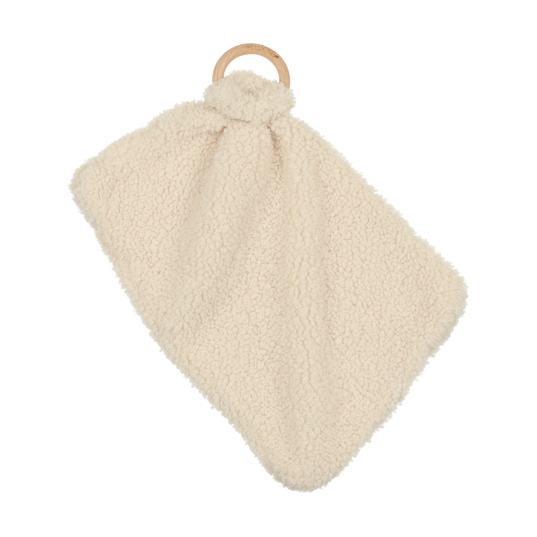 Teddy Fur Mini Teether - Cream