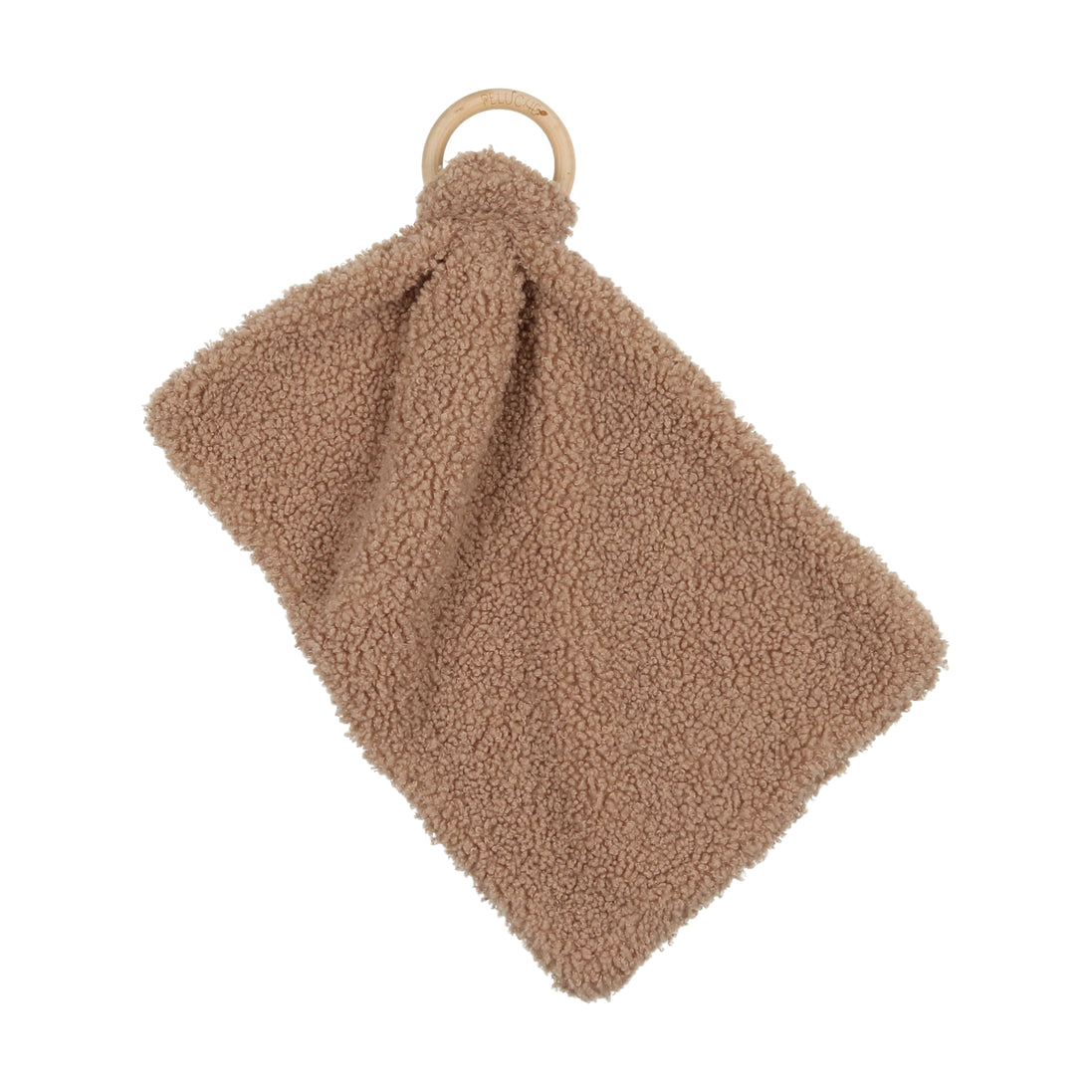 Teddy Fur Mini Teether - Birch