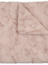 Lux Fur Blankets - Rose Double Sided