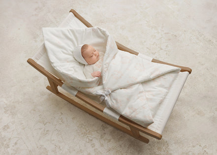 Botanical Pink Baby Wrap + Playmat