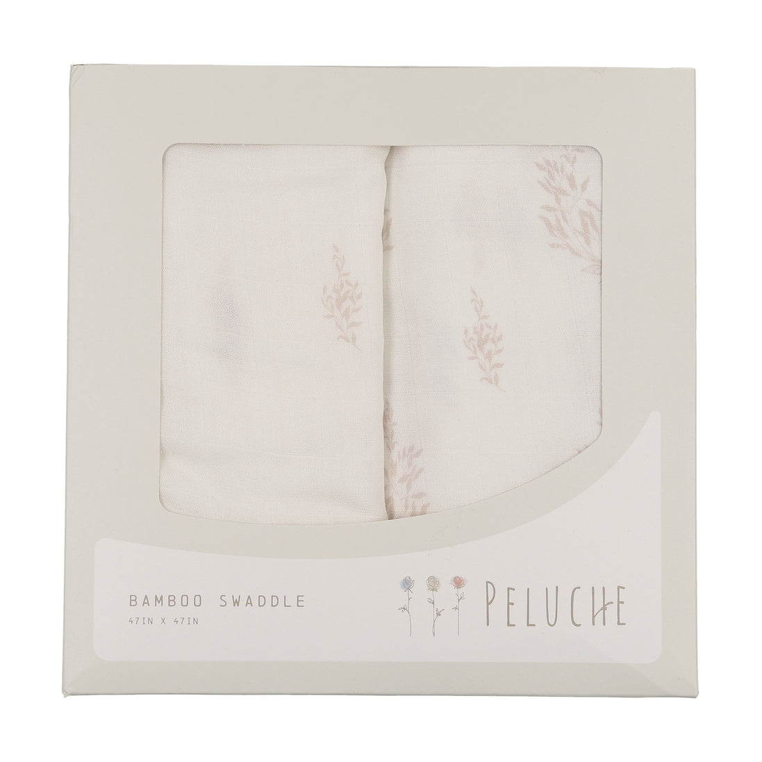 Botanical Swaddle - 2 pack - Pink