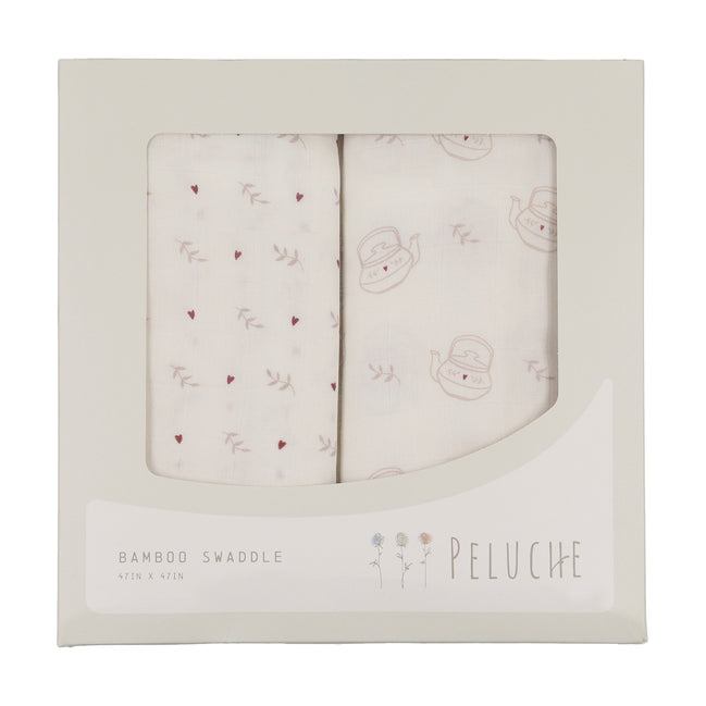 Teakettle Swaddle - 2 pack - Pink