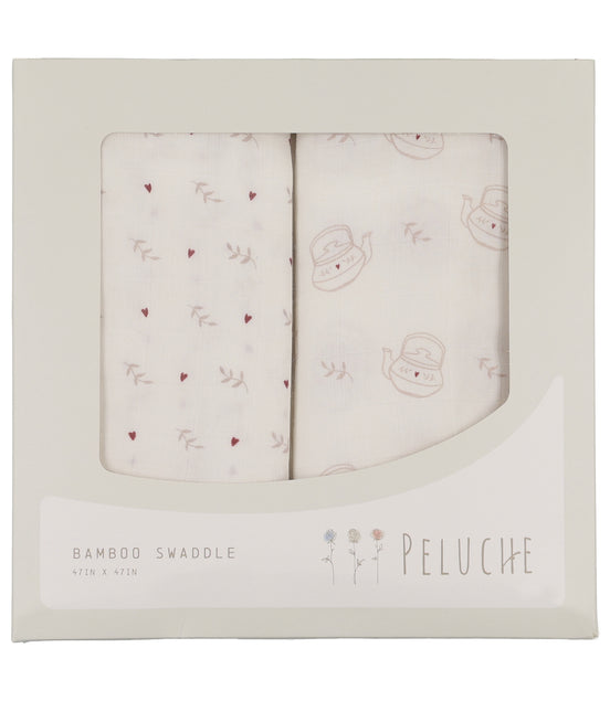 Teakettle Swaddle - 2 pack - Pink