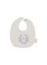 Botanical Round Bib - Blue