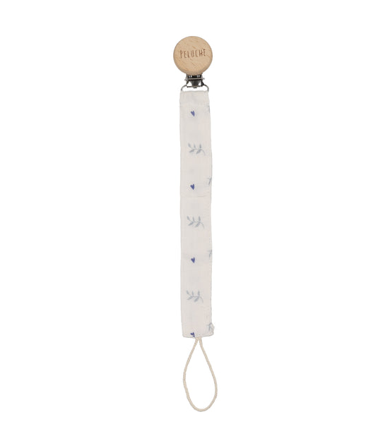 Teakettle Paci Clip - Blue