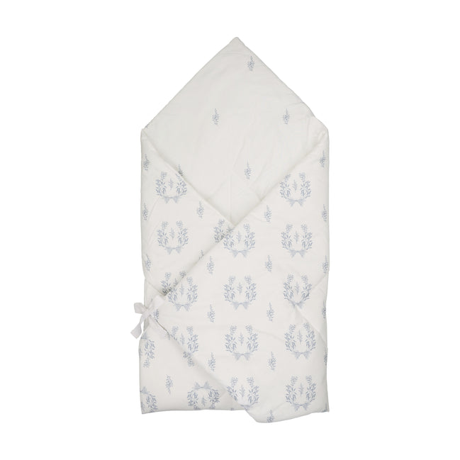 Botanical Blue Baby Wrap + Playmat