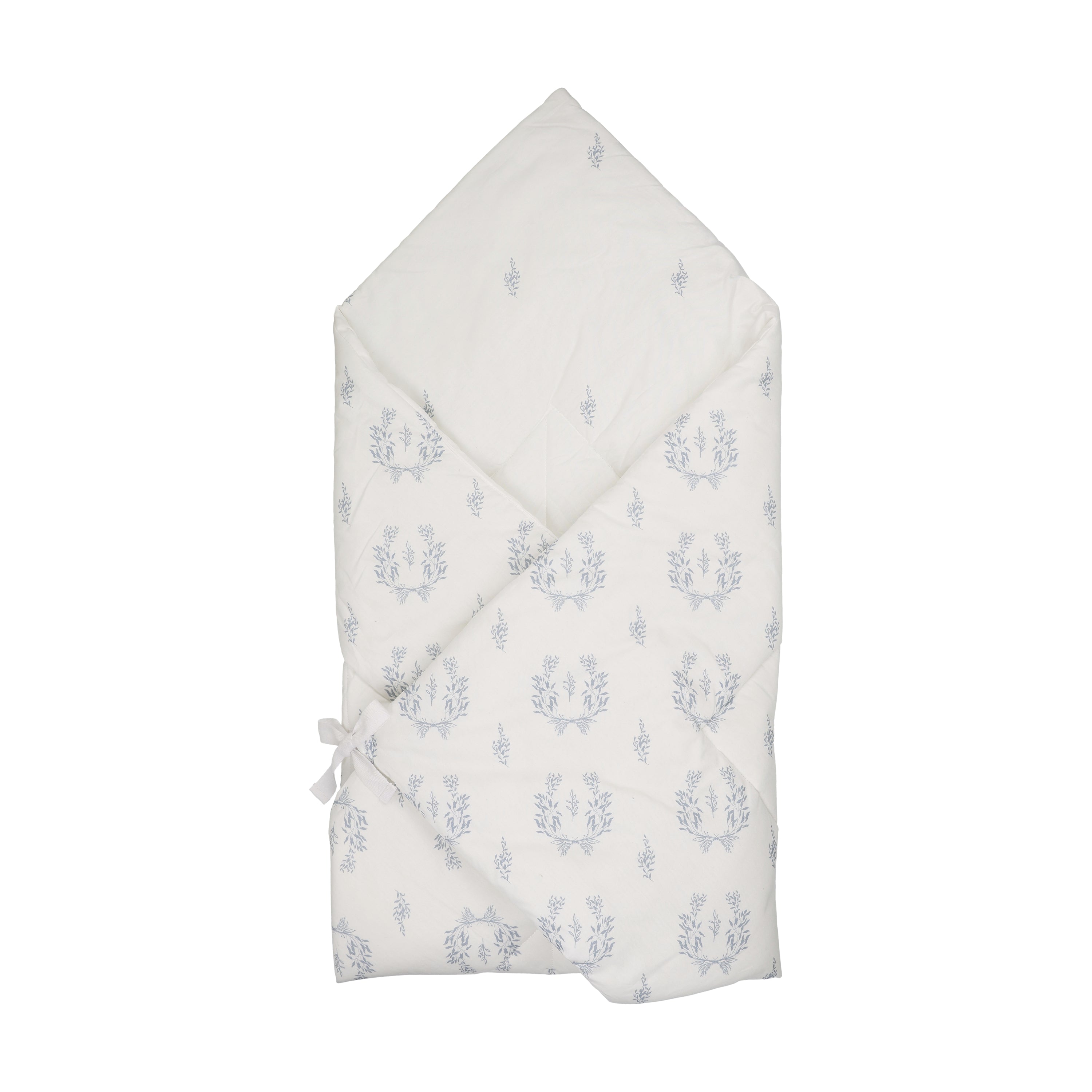 Botanical Blue Baby Wrap + Playmat