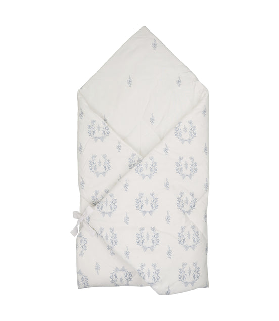 Botanical Blue Baby Wrap + Playmat