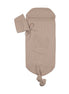 Peluche Bebe Embossed Cocoon + Bonnet - Taupe