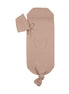 Peluche Bebe Embossed Cocoon + Bonnet - Rose