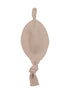 Knit Paci Holder - Taupe